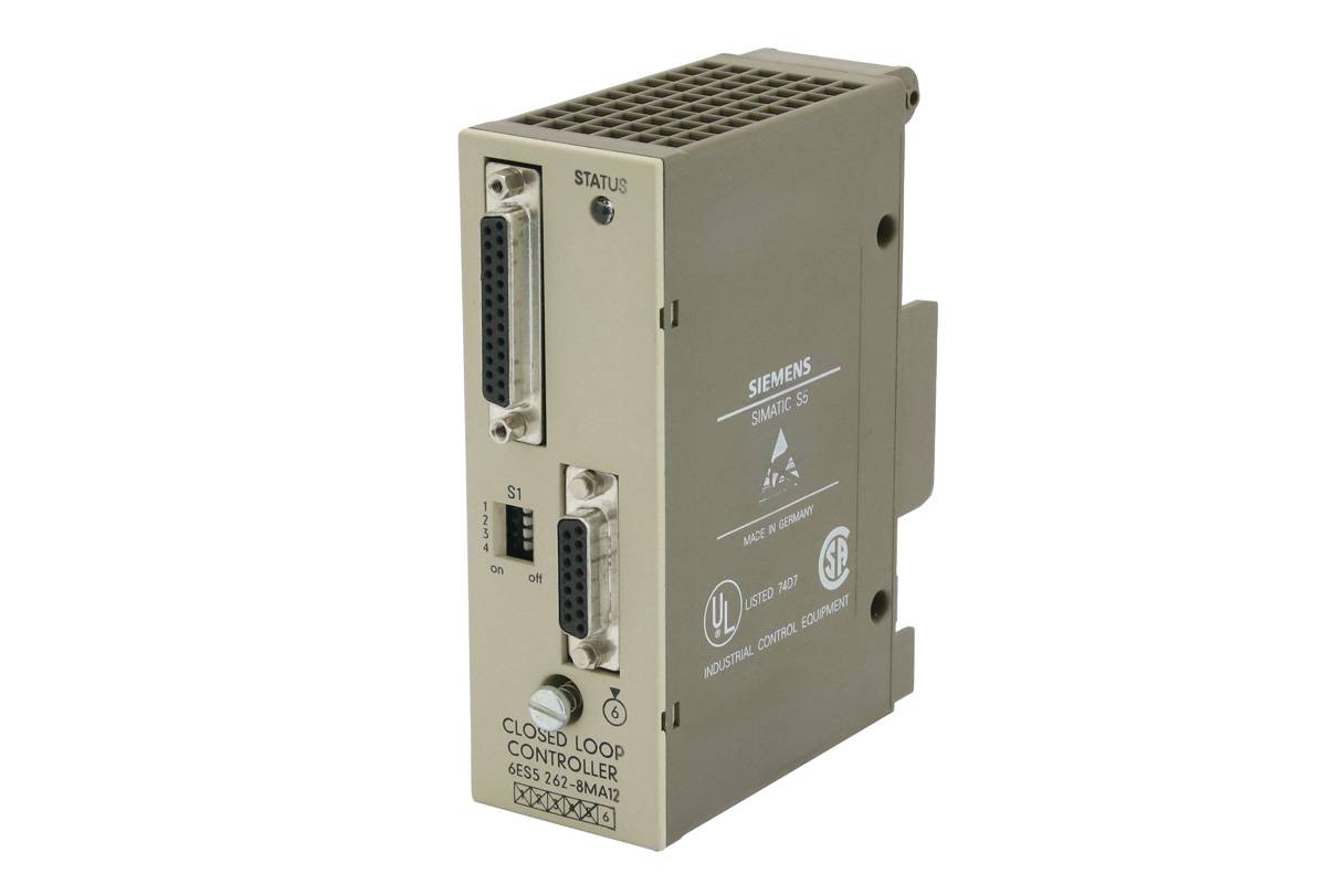 Siemens 6ES5262-8MA12 Siemens 4025515093145 SIMATIC S5 IP 262 CLOSED-LOOP CTRL MODULE FOR S5-90U/-95U/-100U PLC (K-LOOP