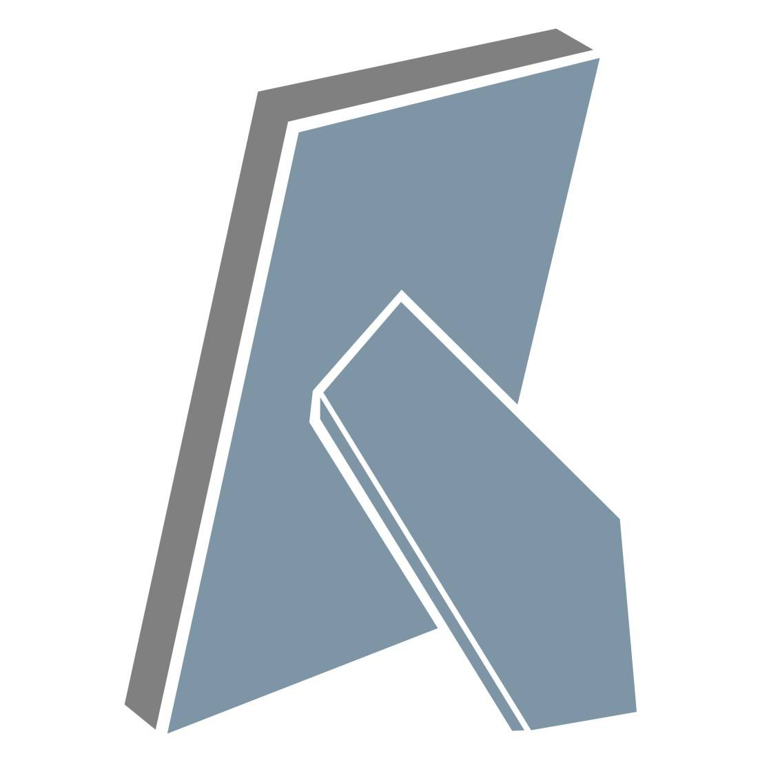 hama 00193087 Holzrahmen "Waves", Grau, 20 x 30 cm