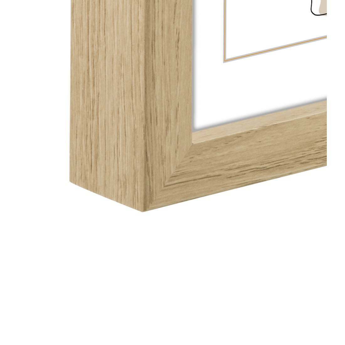 hama 00175961 Holzrahmen "Kopenhagen", Eiche, 30 x 40 cm