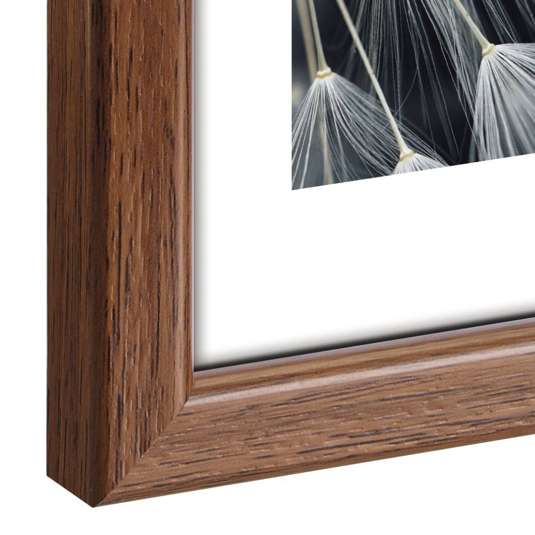 hama 00193048 Kunststoffrahmen "Breeze", Nuss, 20 x 30 cm