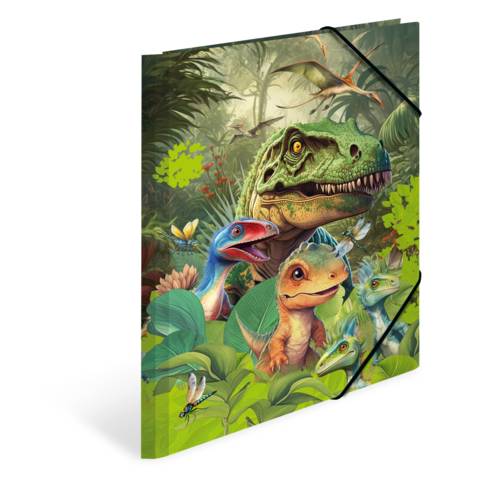 Sammelmappe A4 Karton Dino World