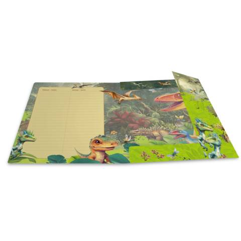 Sammelmappe A4 Karton Dino World