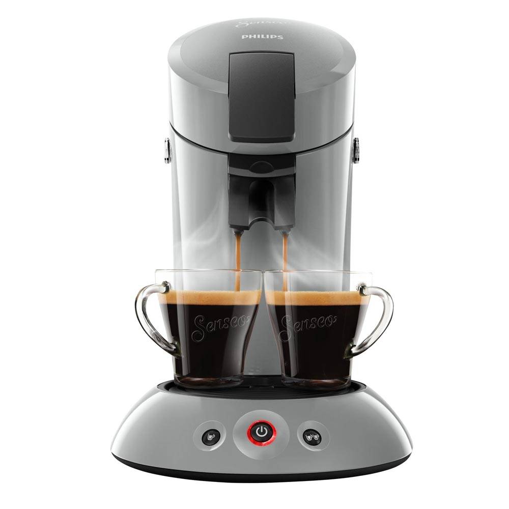 Senseo Original HD6553/70 Kaffeepadmaschine grau