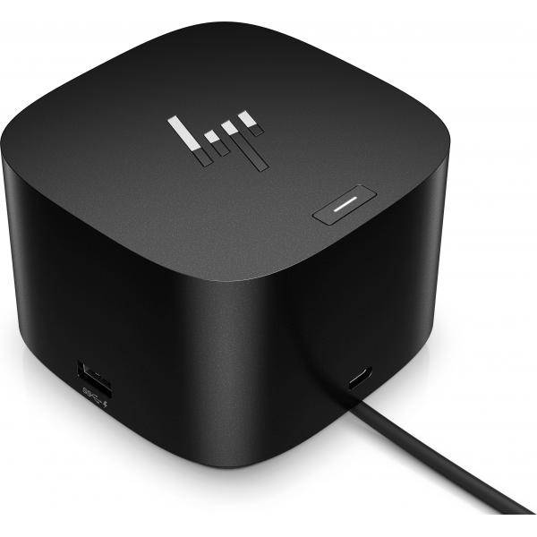 HP Thunderbolt Dock 120W G4, Kabelgebunden, Thunderbolt 4, Schwarz, Kensington, 100 - 240 V, 50 - 60 Hz
