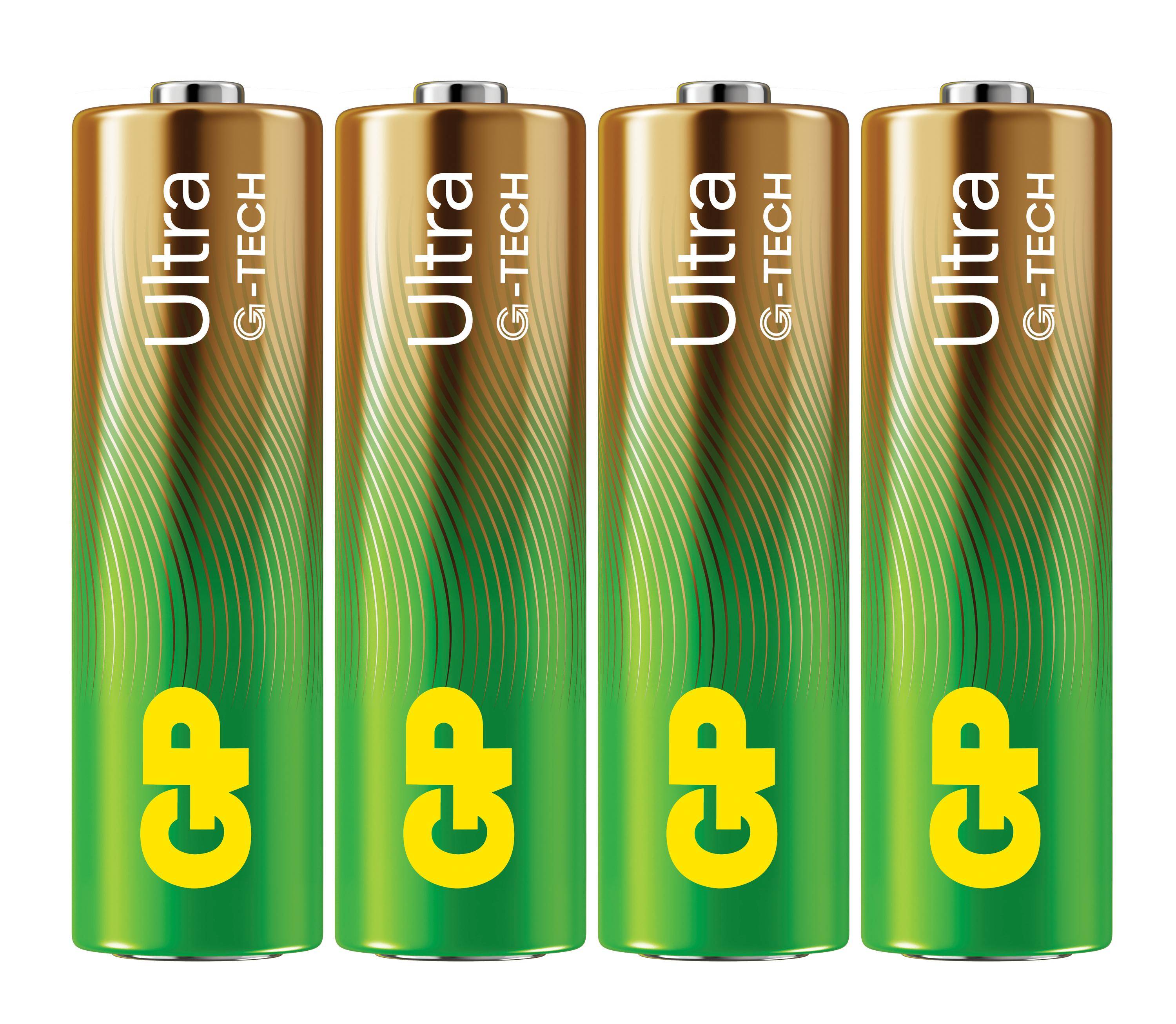 GP BATTERY - GP Ultra - Batterie 4 x AA-Typ - Alkalisch