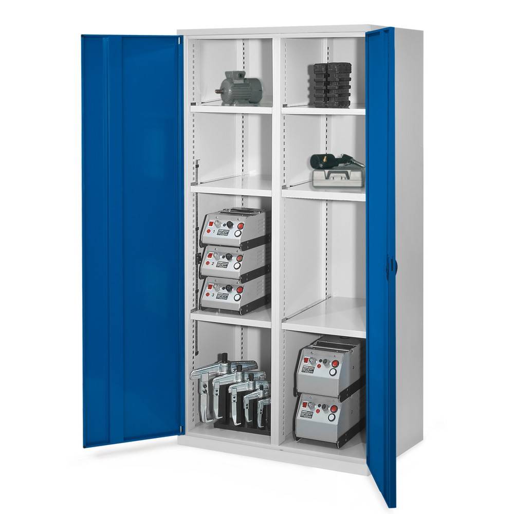 KAPPES Schwerlastschrank mit Mitteltrennwand, 6 Böden 600828-YY