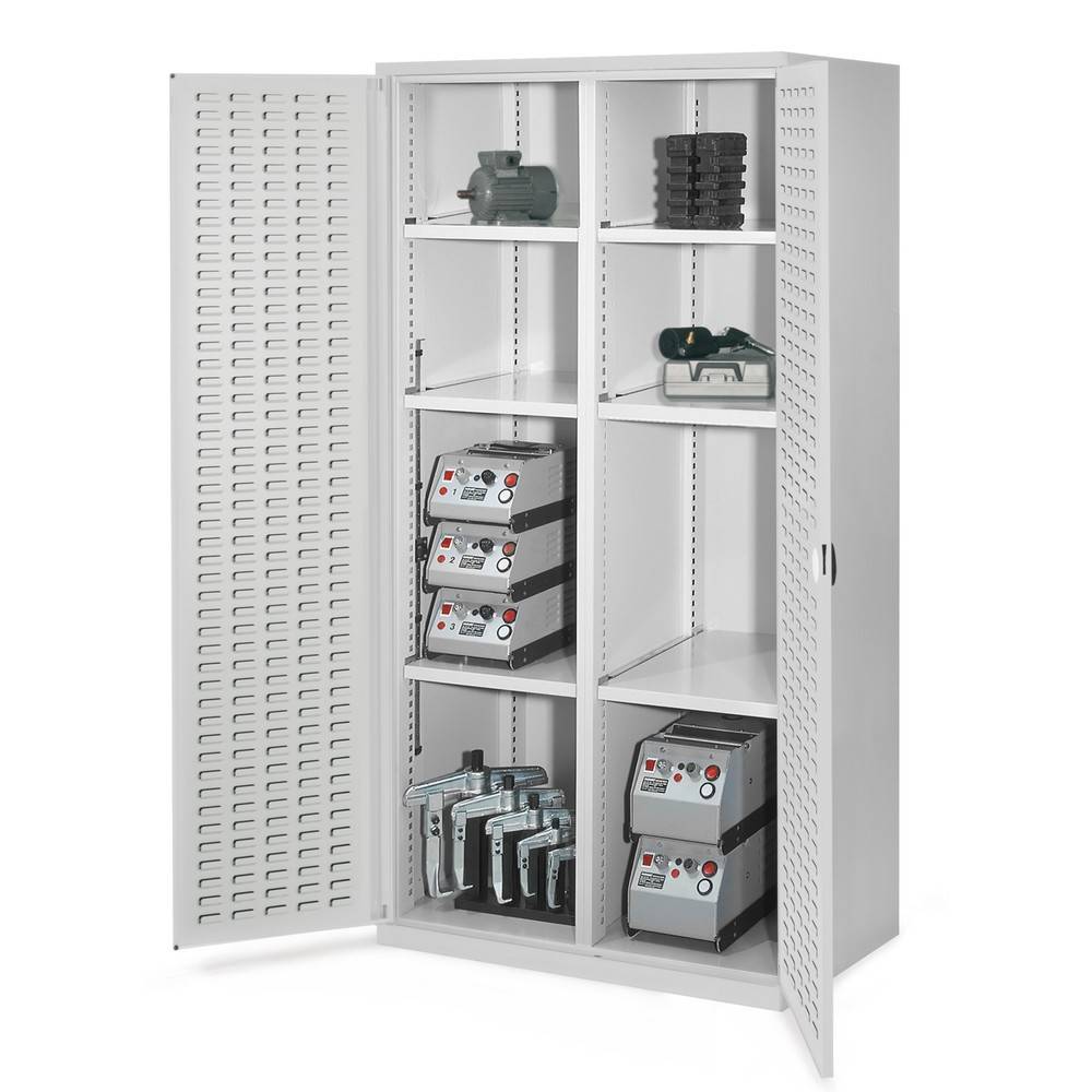 KAPPES Schwerlastschrank mit Mitteltrennwand, 6 Böden 600834-YY