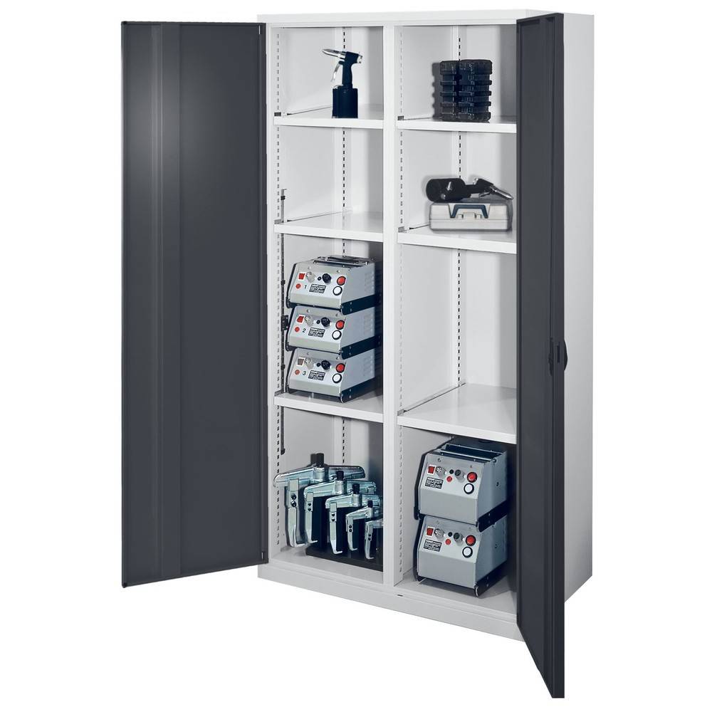 KAPPES Schwerlastschrank mit Mitteltrennwand, 6 Böden 600827-YY