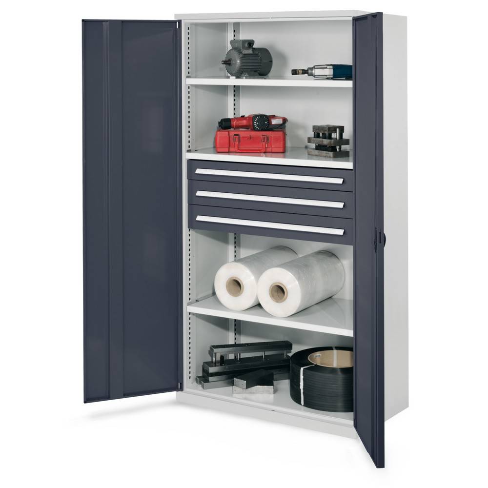 KAPPES Schwerlastschrank ohne Mitteltrennwand, HxBxT 1.950 x 600781-YY