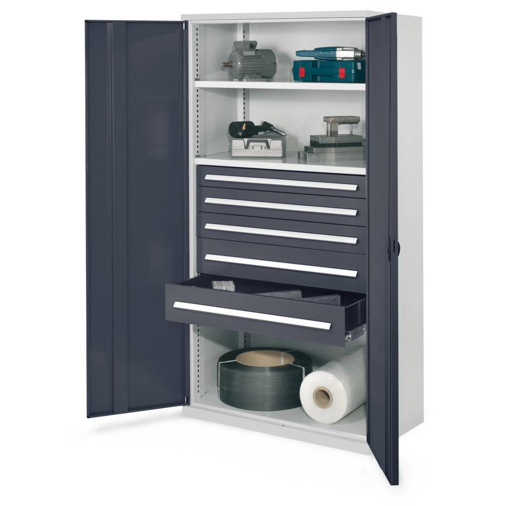 KAPPES Schwerlastschrank ohne Mitteltrennwand, HxBxT 1.950 x 600794-YY