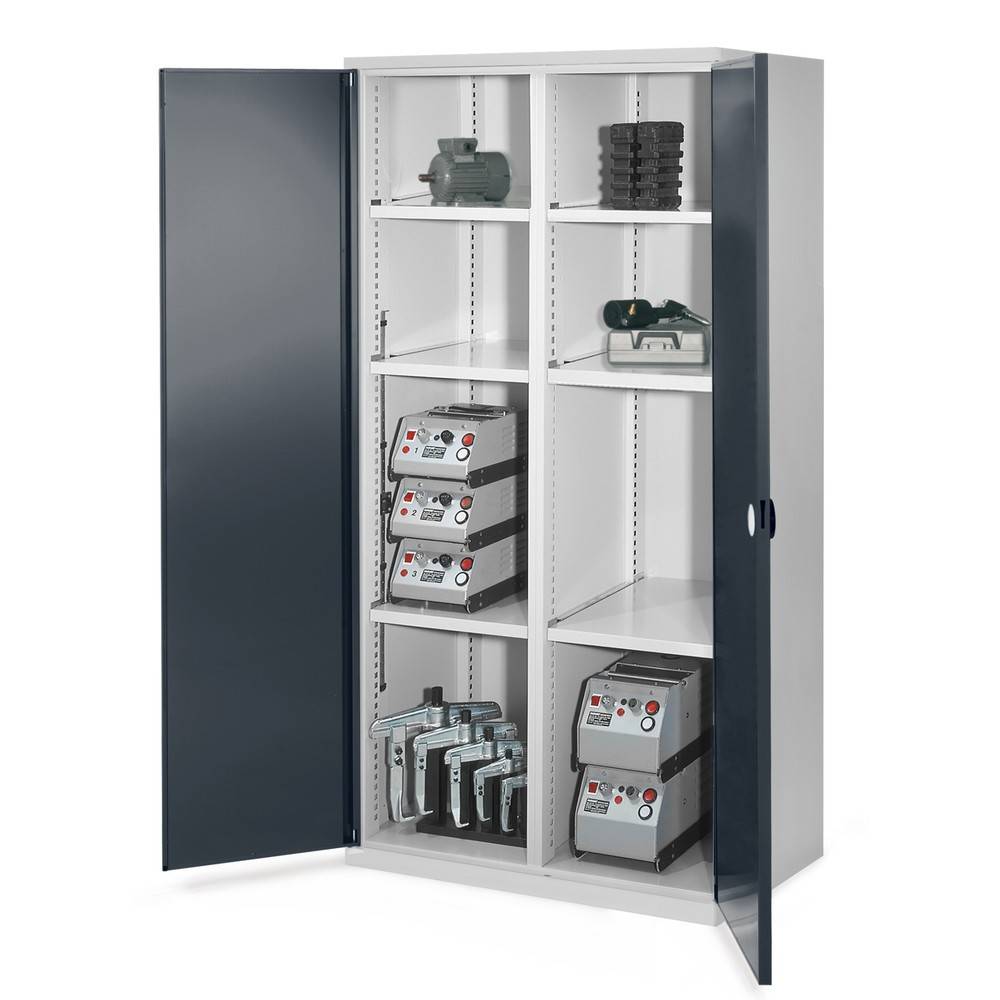 KAPPES Schwerlastschrank mit Mitteltrennwand, 6 Böden 600830-YY