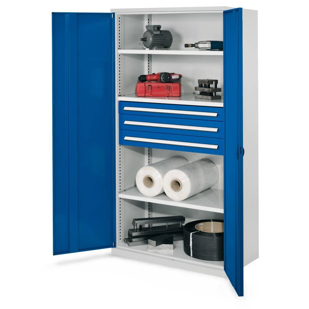 KAPPES Schwerlastschrank ohne Mitteltrennwand, HxBxT 1.950 x 600782-YY