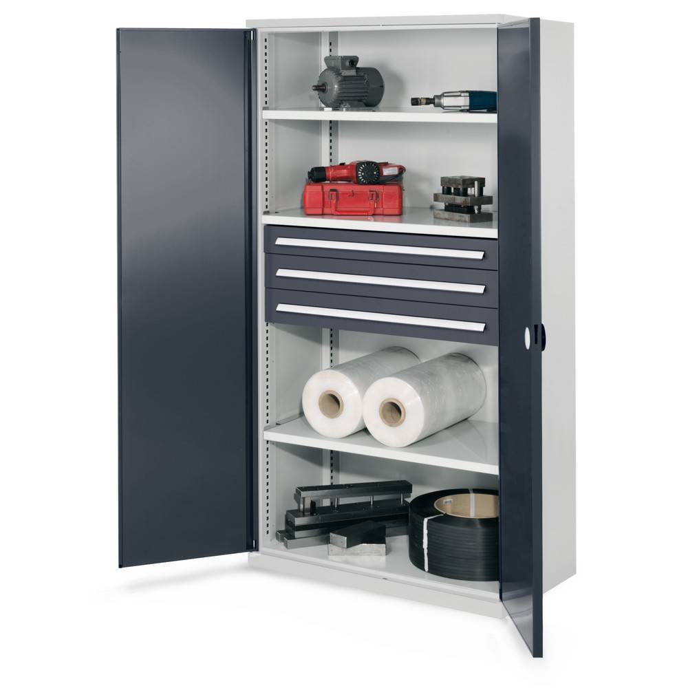 KAPPES Schwerlastschrank ohne Mitteltrennwand, HxBxT 1.950 x 600787-YY