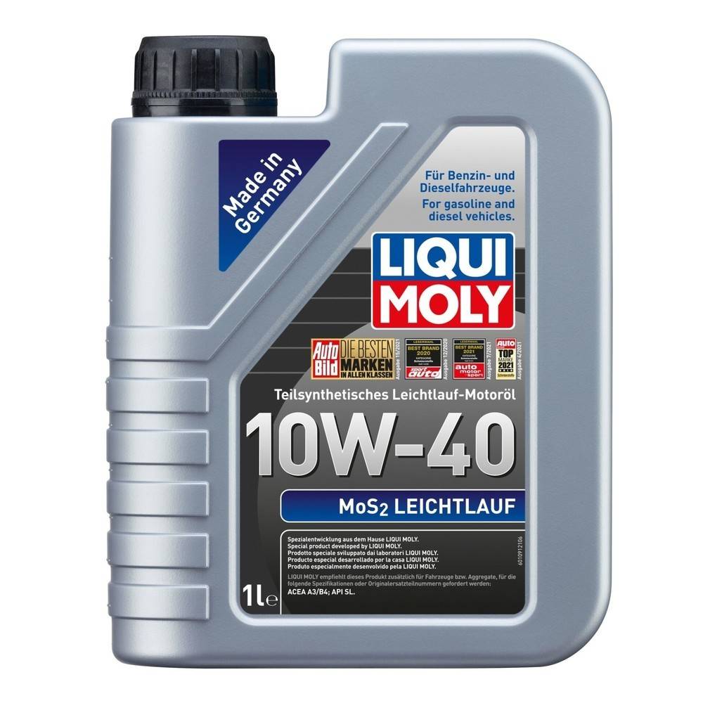 MoS2 Leichtlauf 10W-40, 6 Stück je 1 l