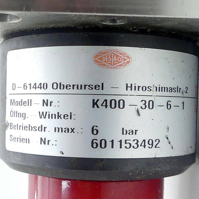 DESTACO K400-30-6-1, Pneumatik-Kraftzylinder
