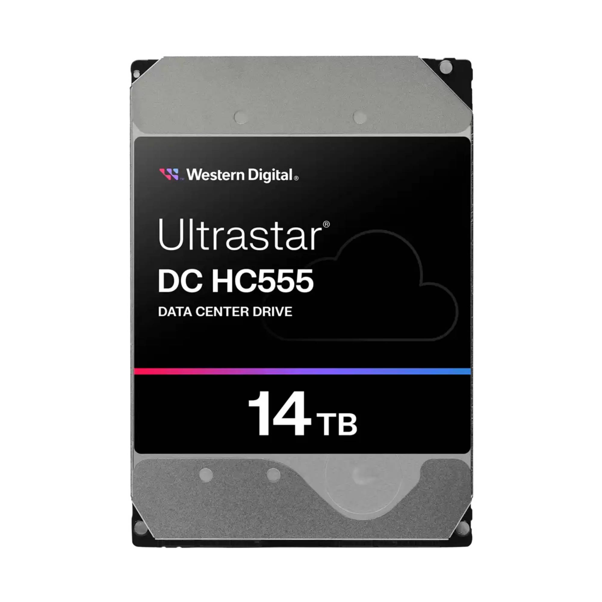 WD Ultrastar DC HC555 - Festplatte - Rechenzentrum - verschlüsselt - 14 TB -