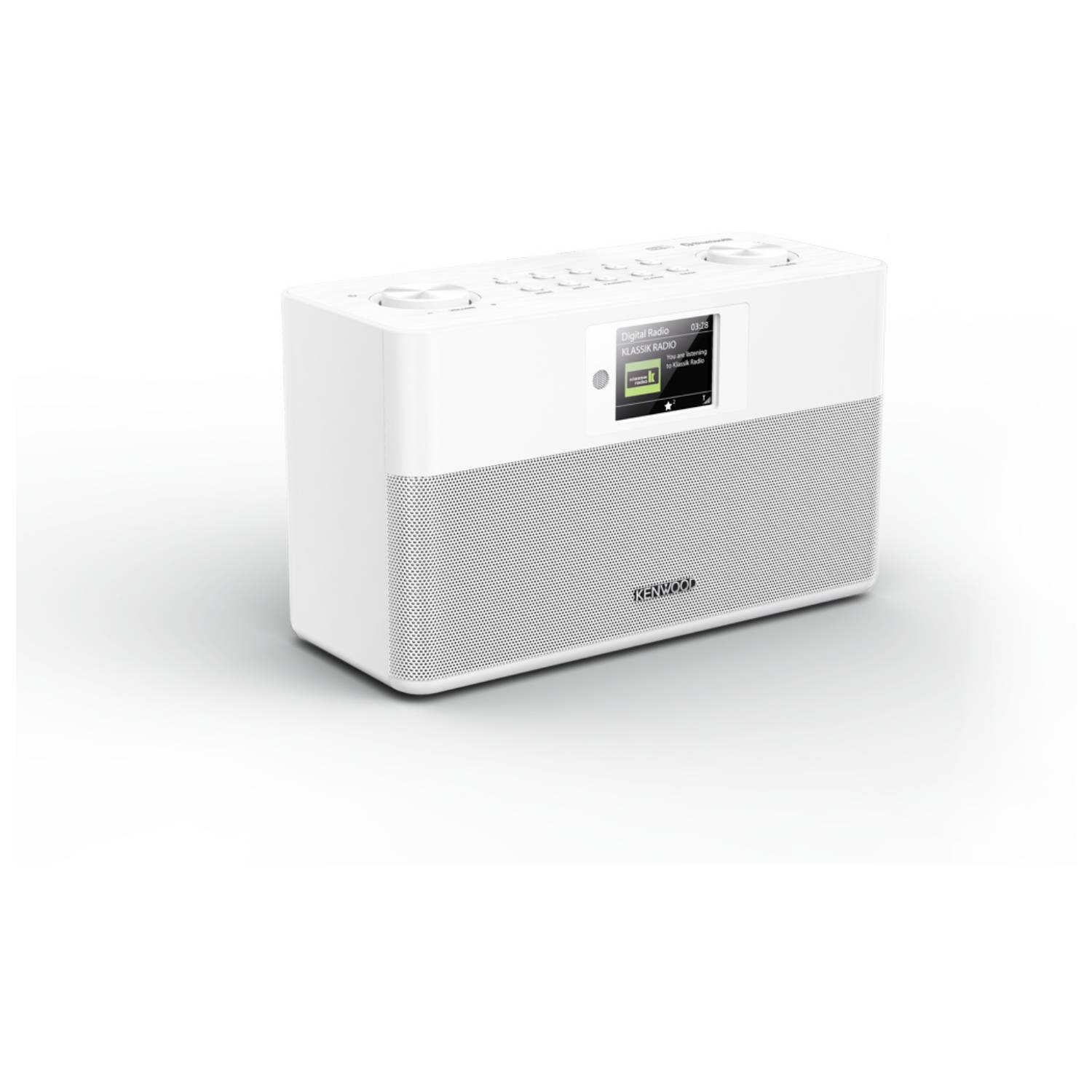 Kenwood Electronics Kenwood CR-ST80DAB-W, Persönlich, Digital, DAB, DAB+, FM, 87,5 - 108 MHz, 174.928 - 239.200 MHz, PTY