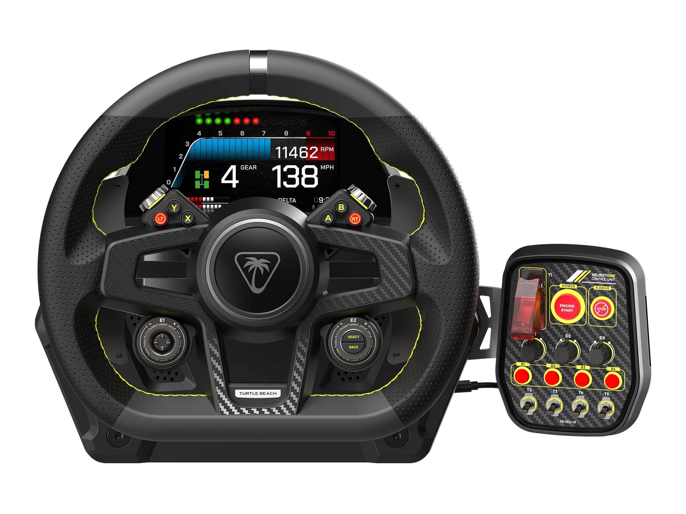 Turtle Beach VelocityOne Race - Lenkrad- und Pedale-Set