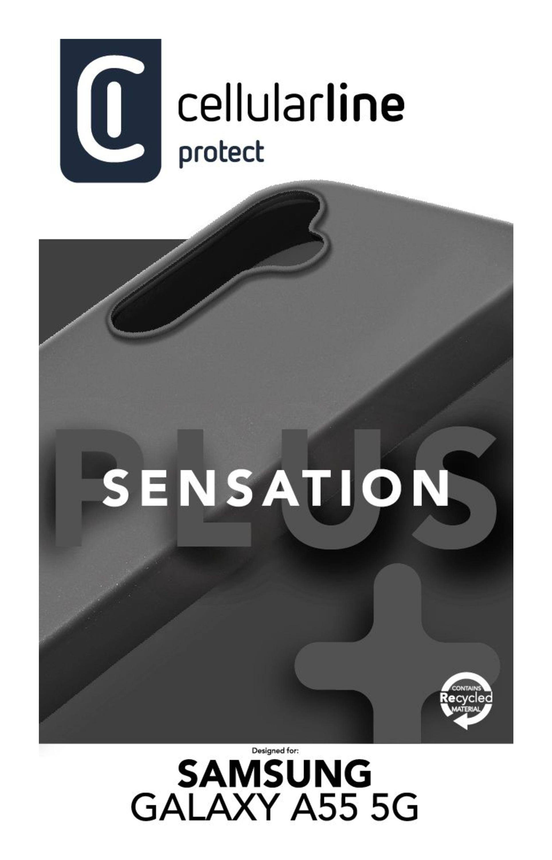 Cellularline Sensation Case Galaxy A55 5G Black