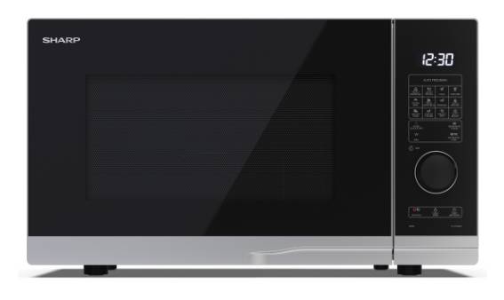 Sharp Premium series YC-PG254AE-S - Mikrowellenofen mit Grill