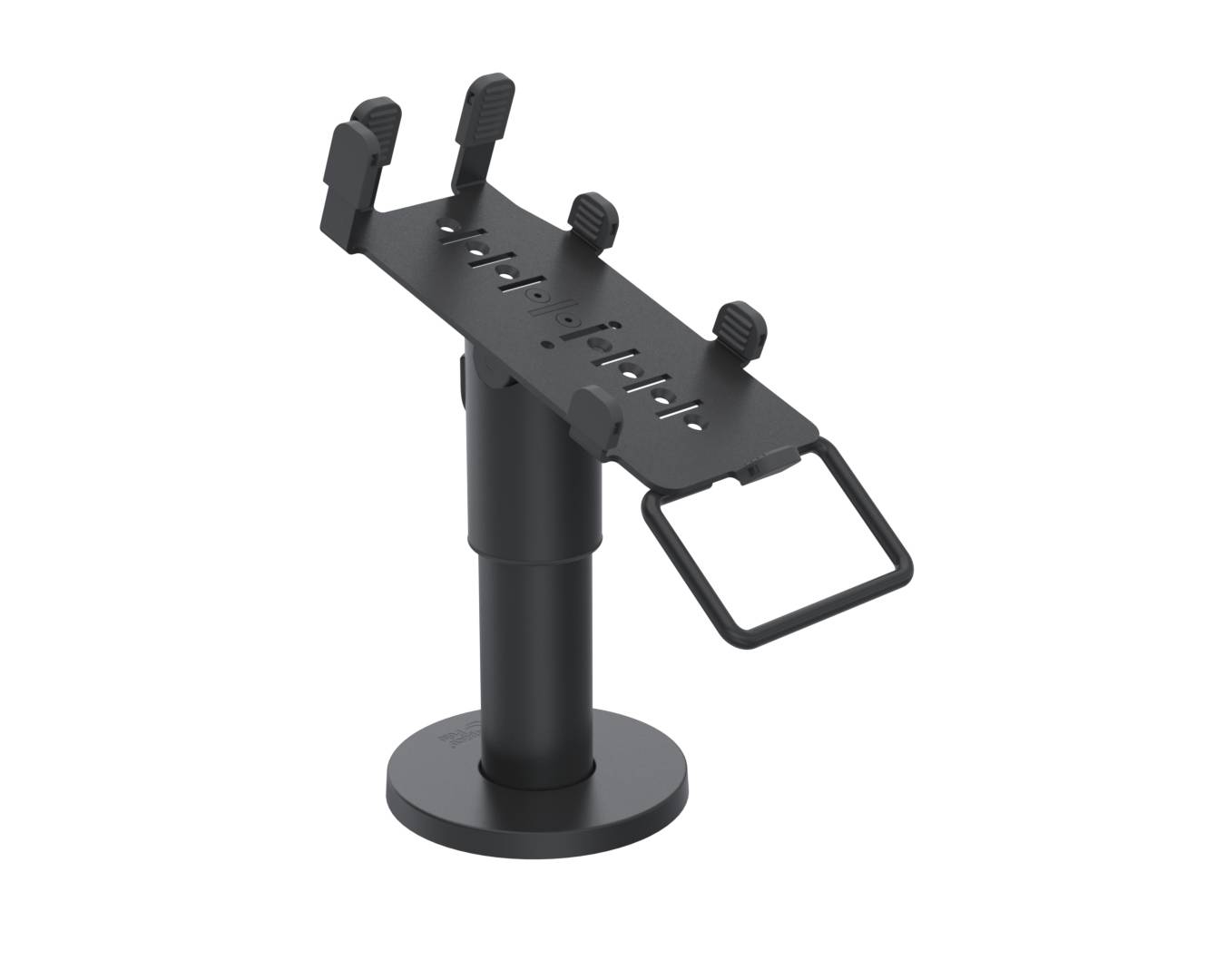 Ergonomic Solutions SpacePole Payment VER400-D-02, POS-Halterung, Schwarz, Metall, 210°, 10 - 70°, VeriFone
