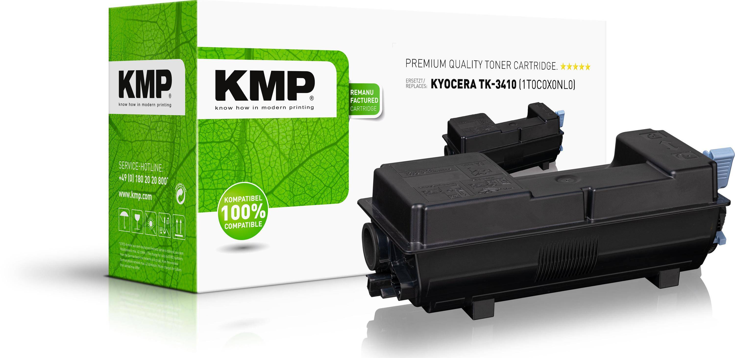 KMP Toner Kyocera TK3410 (1T0C0X0NL0) black 15500 S. Multimedia-Technik