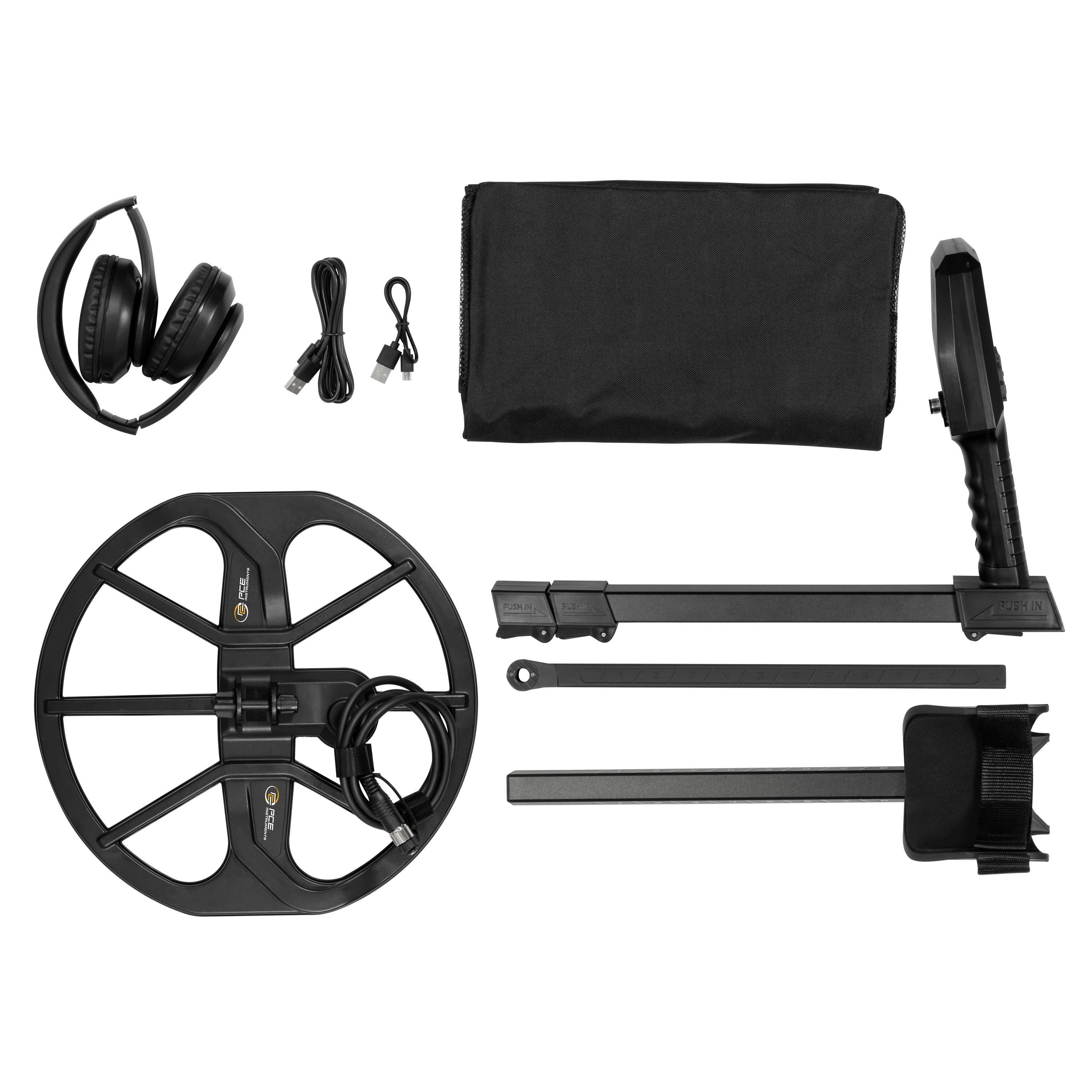 PCE Instruments PCE-MTD 400 Metalldetektor Suchtiefe (max.) 500cm digital (LCD) PCE-MTD 400