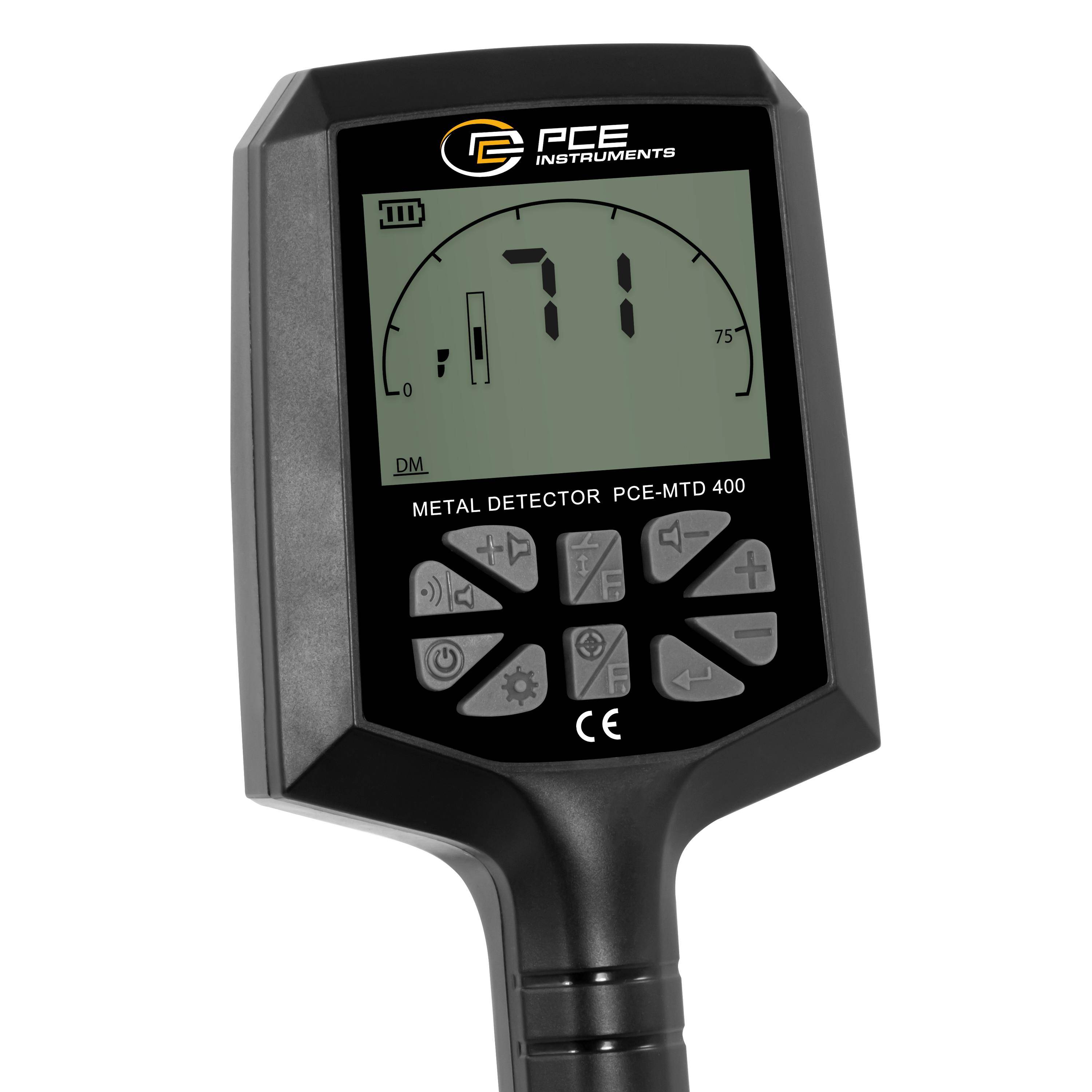 PCE Instruments PCE-MTD 400 Metalldetektor Suchtiefe (max.) 5cm digital (LCD) PCE-MTD 400