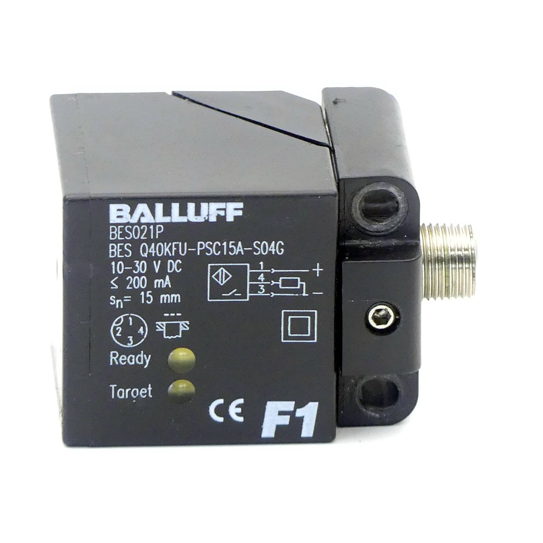 Balluff Sensor induktiv BESQ40KFUPSC15A-S04G