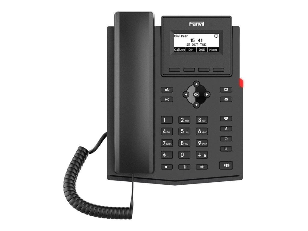 Fanvil IP Telefon schwarz VoIP-Telefon TCP/IP