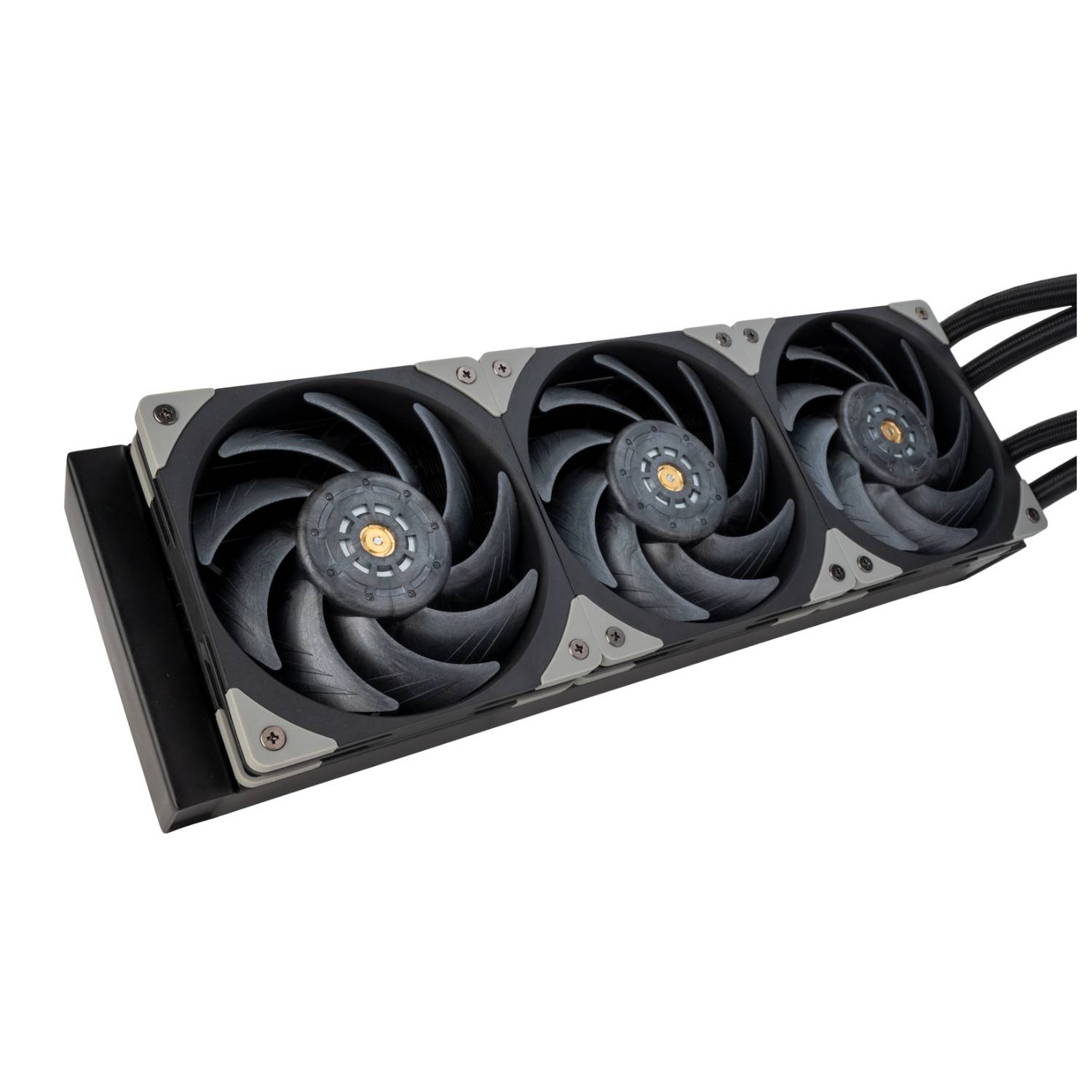 SilverStone SST-XE360PDD, Flüssigkeitskühlung, 12 cm, 800 RPM, 3000 RPM, Aluminium, Schwarz, Grau