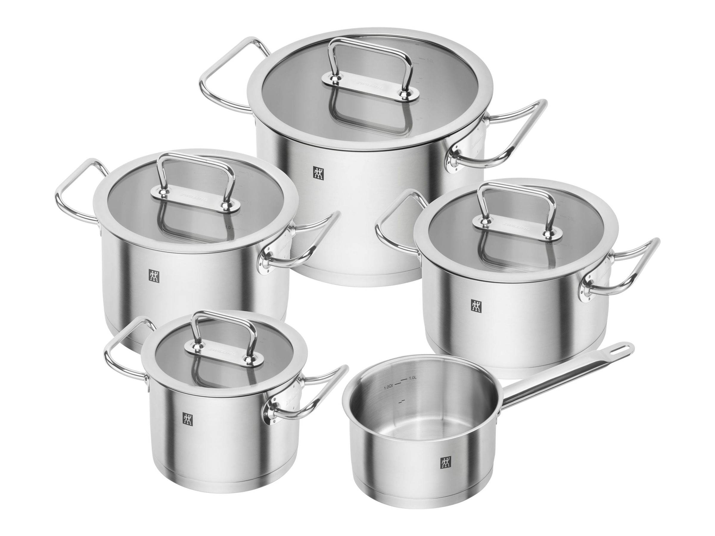 ZWILLING 65120-005-0, Silber, Edelstahl, Silber, Edelstahl, Edelstahl, 200 °C