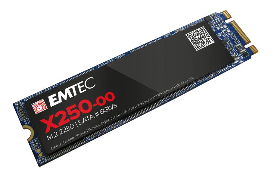 EMTEC X250 - 2 TB - M.2 - 520 MB/s - 6 Gbit/s