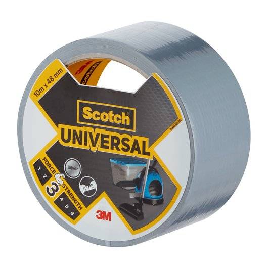 3M 7100205220, Silber, Bündelung, Befestigung, Reparatur, Versiegelung, Metall, Holz, 10 m, 48 mm, 6 Stück(e)