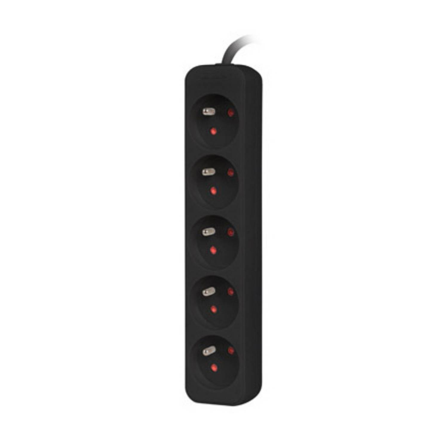 Steckdosenleiste - 2500 Watt - Eingabe, Eingang IEC 60320 C14 - Ausgangsanschlüs
