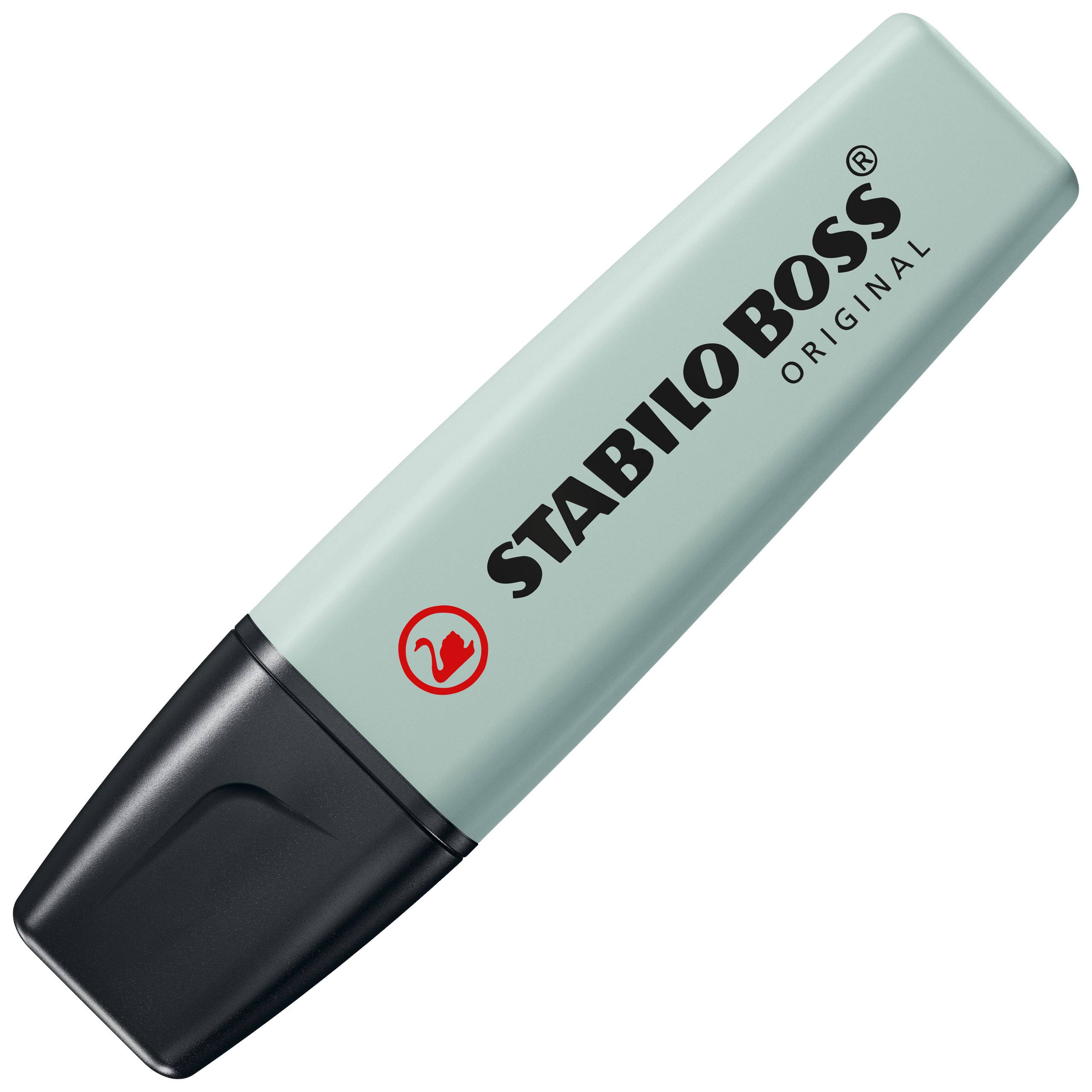 STABILO BOSS ORIGINAL NatureColors, 10 Stück(e), Grün, 18 Jahr(e), Meißel, Schwarz, Grün, Kunststoff