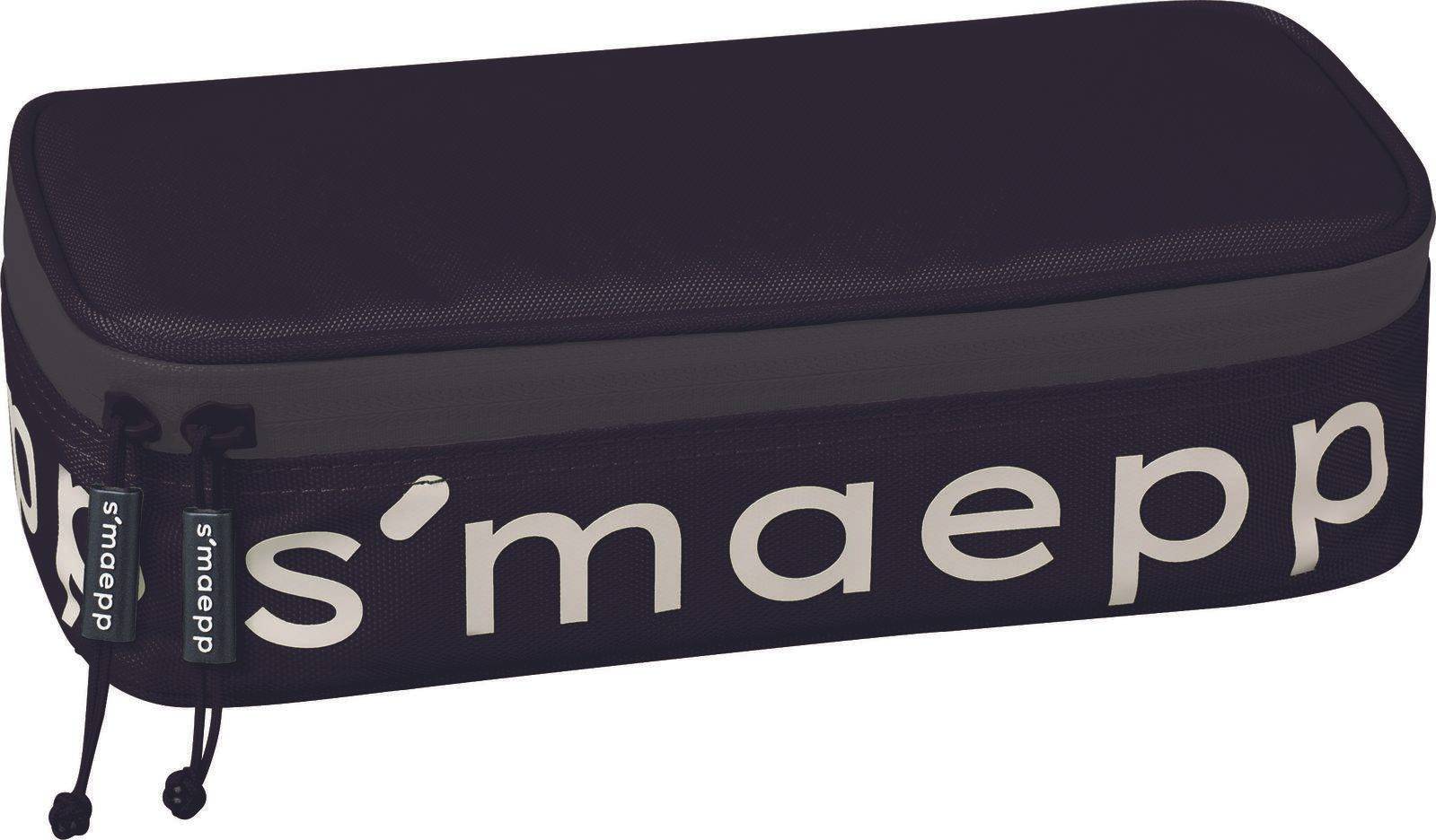 BRUNNEN - Schlampermäppchen s'maepp XL onyx 22.0 x 6.0 cm