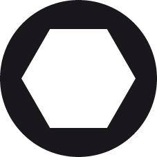 Steckschlüsseleinsatz isoliert 1/4" Außensechskant (43090) 5,5 mm