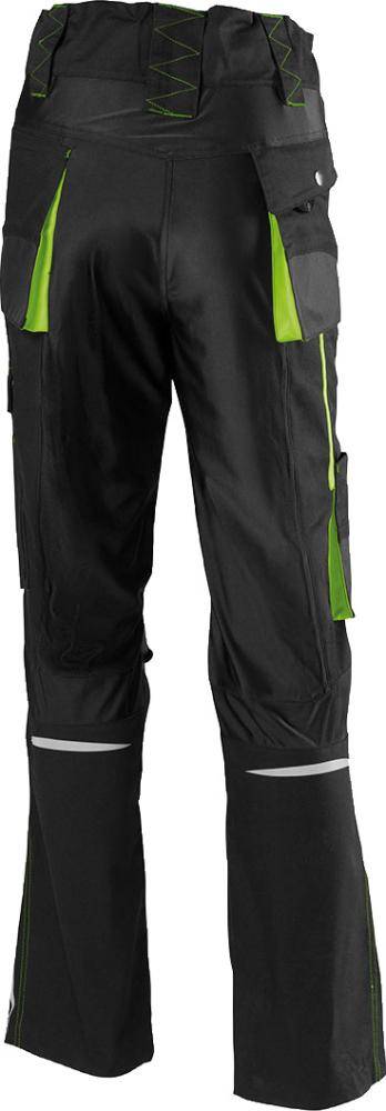 FORTIS Damen Bundhose 24,schw./limegreen, Gr. 44 schw./limegreen, Gr. 44