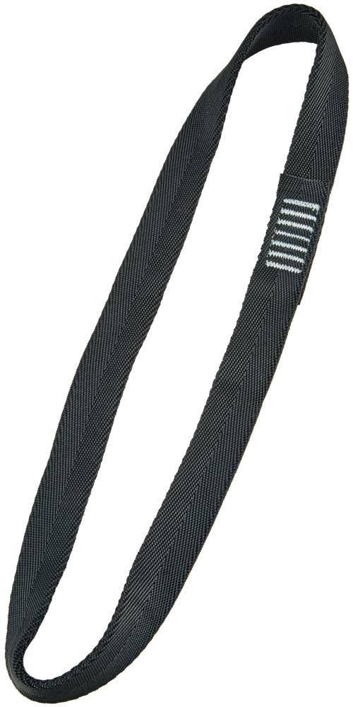 Bandschlinge LOOP 25mm, 1,2m,35kN,schwarz