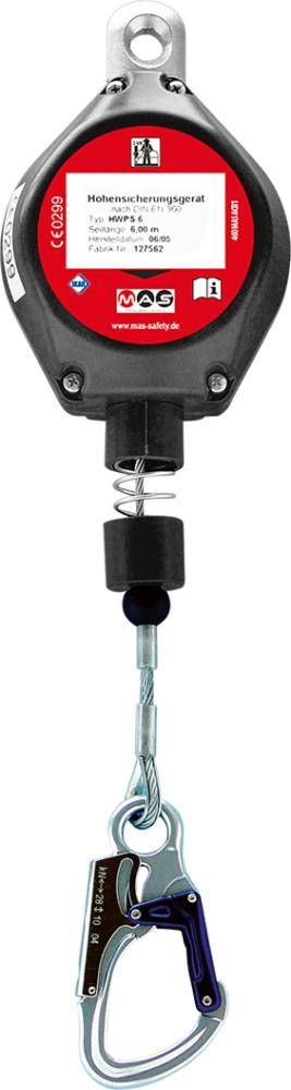 Höhensicherungsgerät Kunststoffgehäuse,Länge 3 m