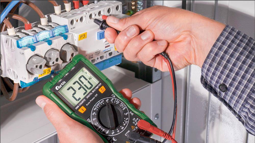 Digital-Multimeter 0,1 mV-600V FORTIS