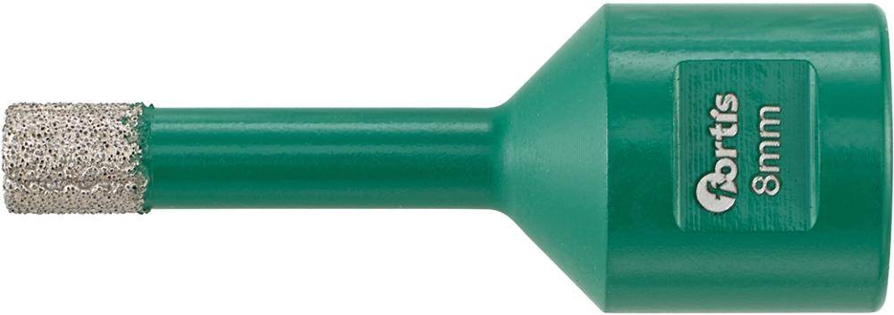 Diamantbohrer 8 mm, M14 mit Kühlwachs FORTIS
