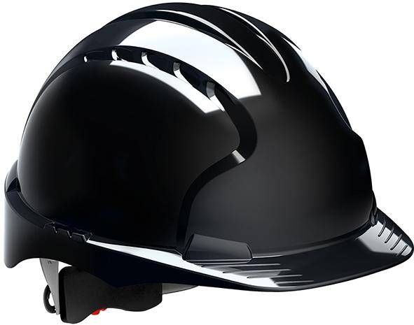 JSP Schutzhelm EVO3, Drehverschluß, EN 397, schwarz
