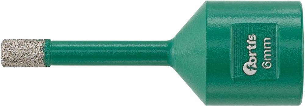 Diamantbohrer 6 mm, M14 mit Kühlwachs FORTIS - Artikel: 4063726007841