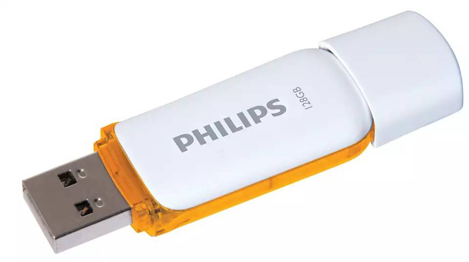 Philips FM12FD70B Snow edition 2.0 USB-Flash-Laufwerk 128 GB USB Schneeweiß