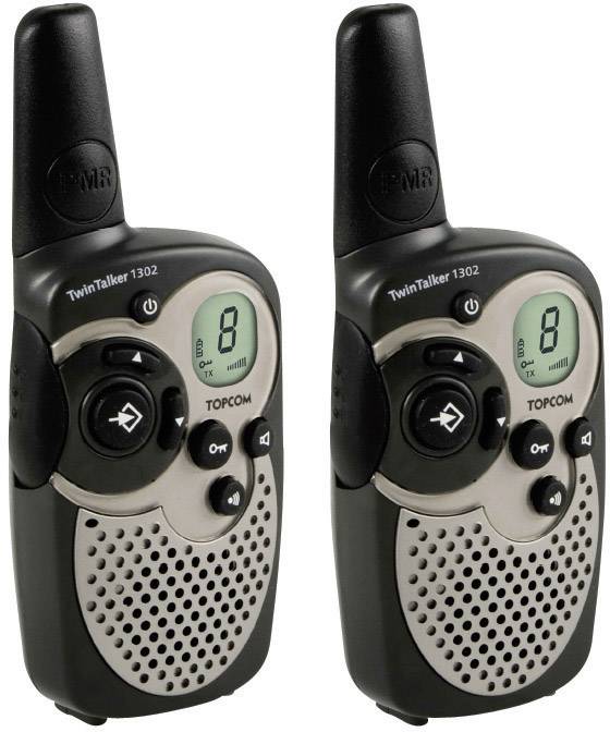 Topcom TT 1302 Duo RC-6400 PMR-Handfunkgerät 2er Set