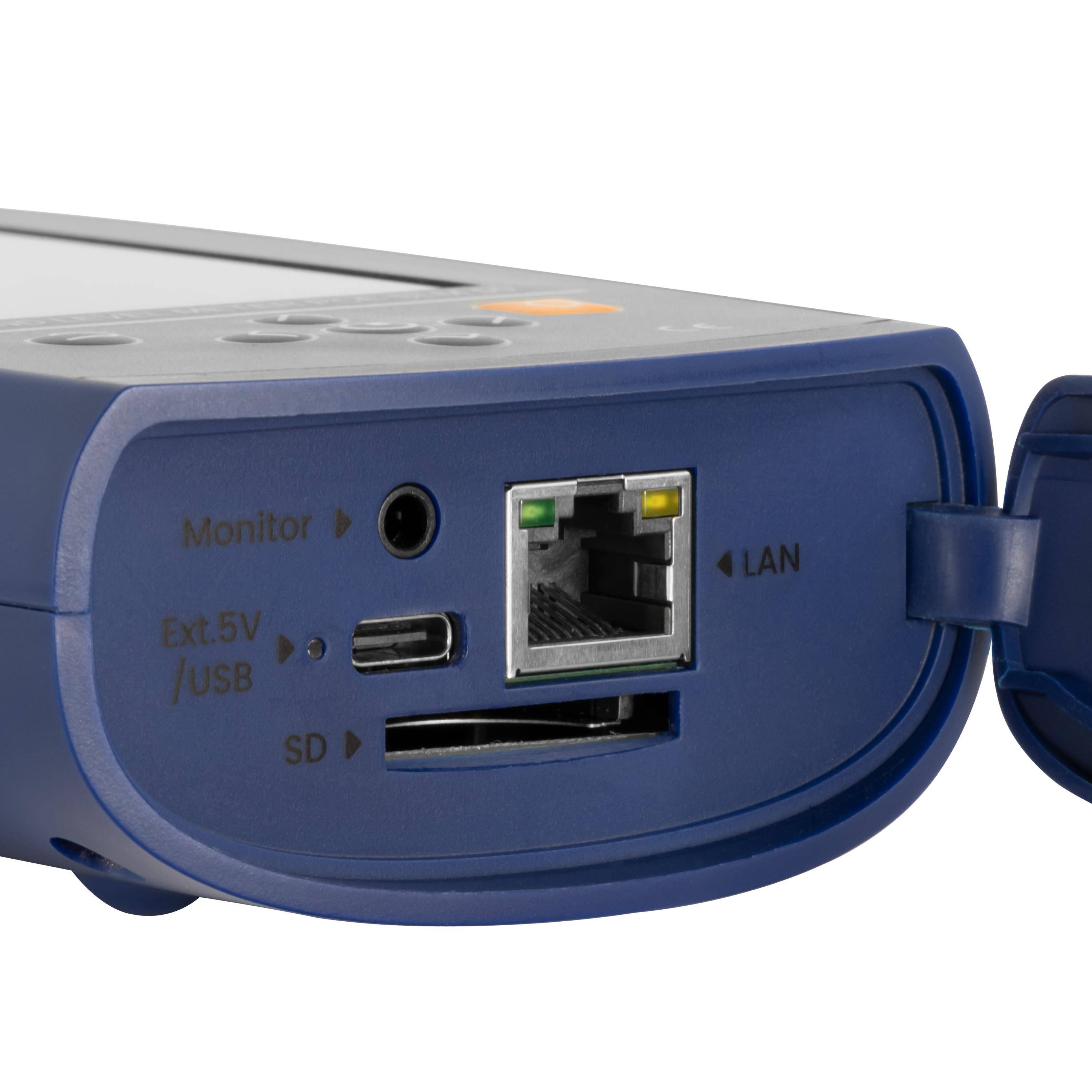 PCE Instruments Schallpegel-Messgerät Farbdisplay PCE-SLM 50 21 - 143 dB 10Hz - 20kHz Ethernet, SD-Karte, USB-C®