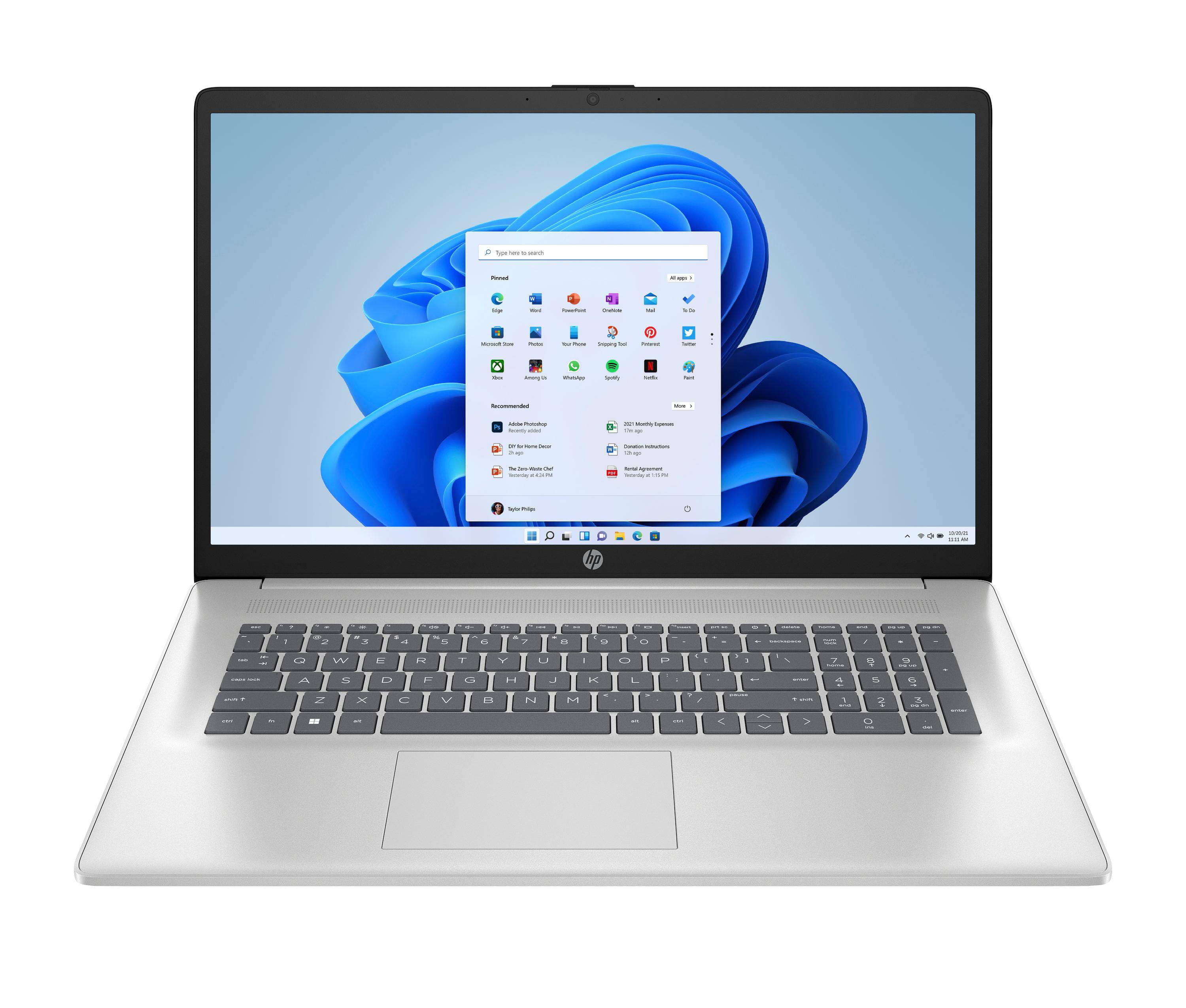 HP 17-cp3575ng, AMD Ryzen? 7, 2 GHz, 43,9 cm (17.3"), 1920 x 1080 Pixel, 16 GB, 1 TB