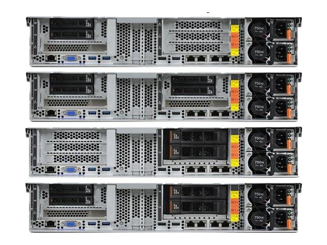 LENOVO SYSTEM X3650 M5 E5-2680V4 2.4GHz 16GB RAM 0HDD 25'' 2U